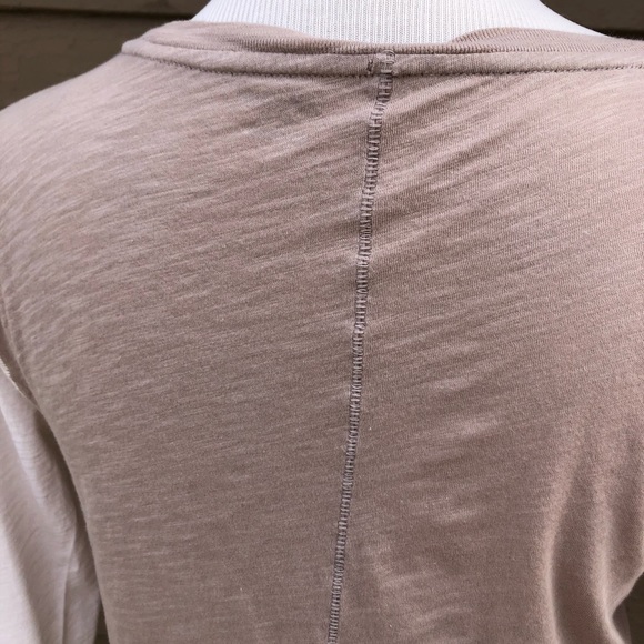 Madewell two-tone crew neck top! - Picture 5 of 6